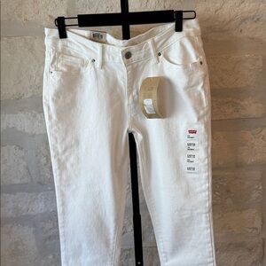 Levi's Women's Bright White Skinny Jeans